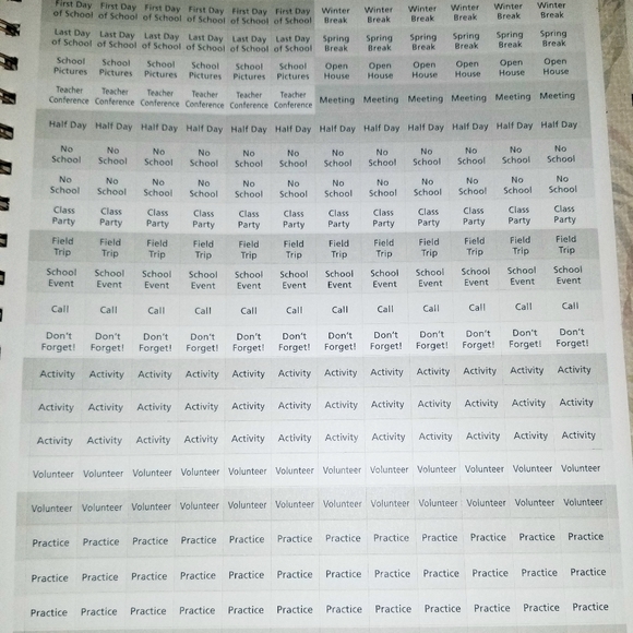 2020 Desk Planner, 18 Month Calendar - Picture 7 of 8